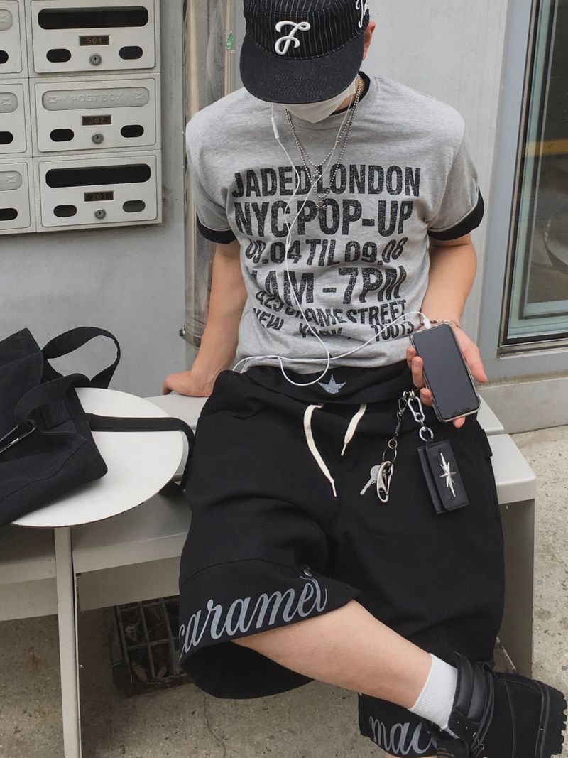 Solid Fit Short-Sleeved T-Shirt 3C
