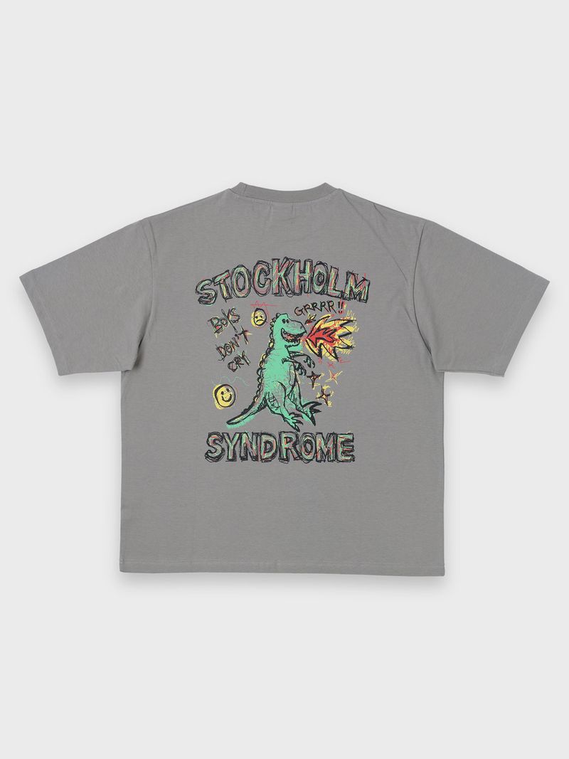 stockholm syndrome（ストックホルムシンドローム）の「DON'T CRY TEE - GREY（Tops）」