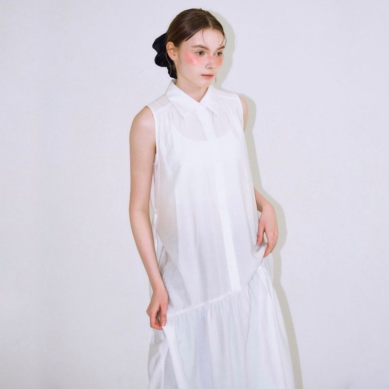 Long Shirt Dress - 2colors