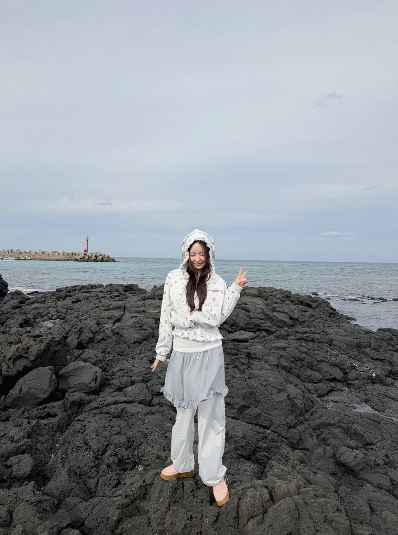 Chiffon Wrap Layered Banding Pants