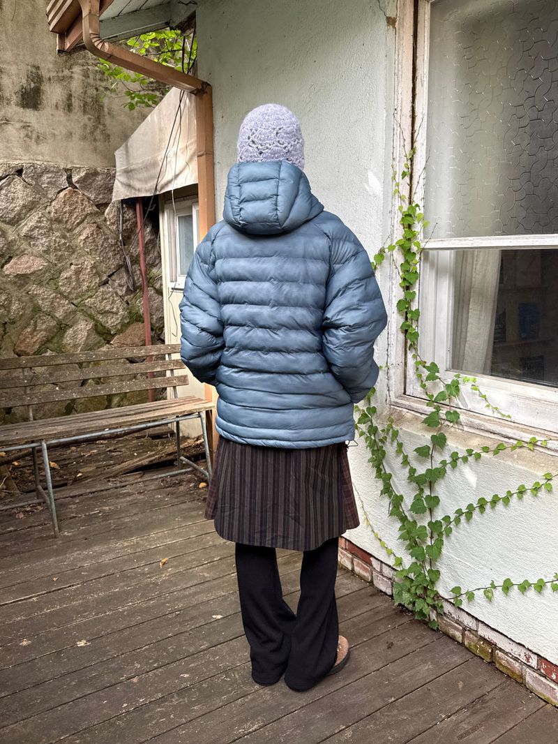 wellon light padding jumper 