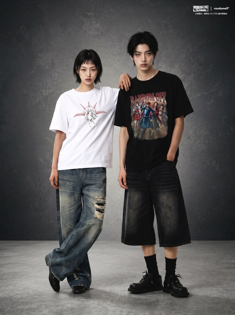 MAIN VISUAL T-SHIRT [BLACK]