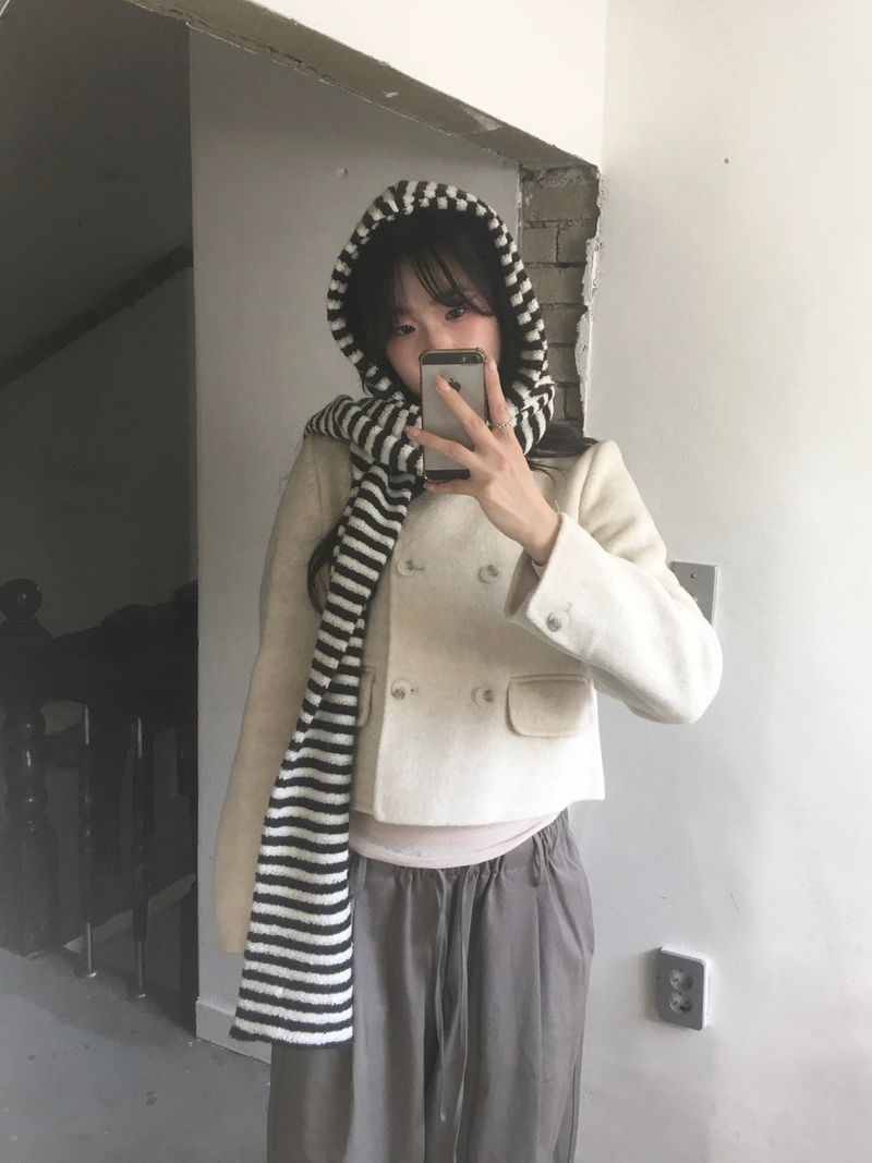 double short coat