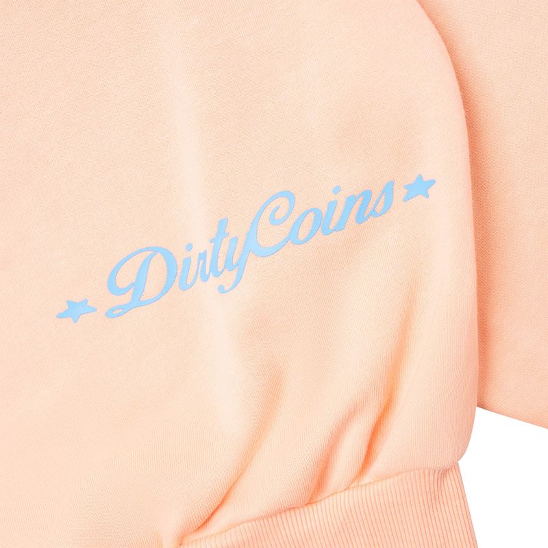 DC x The Rolling Stones Big Logo Printed Sweatshirt Orange