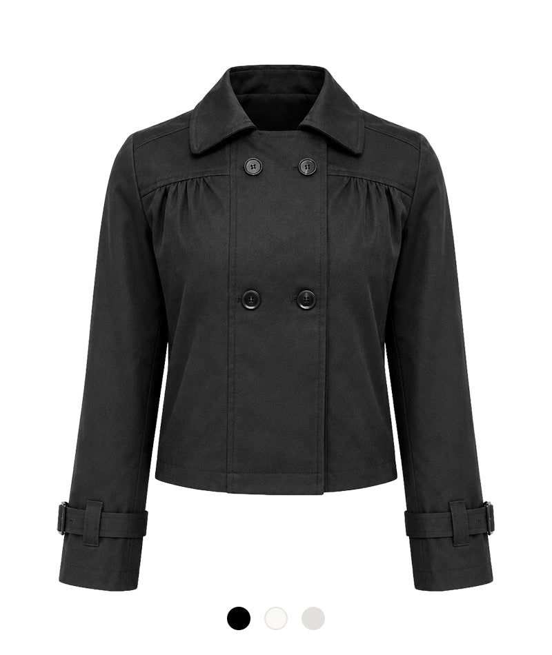 Cozy&Kitsch（コージーアンドキッチ）の「Clara Gathered Short Jacket（Jackets/Outerwear）」