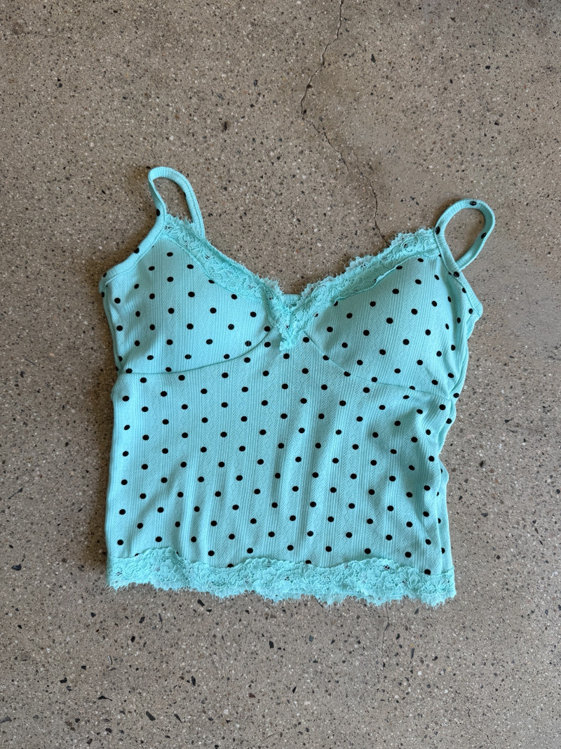 dot pad bra top