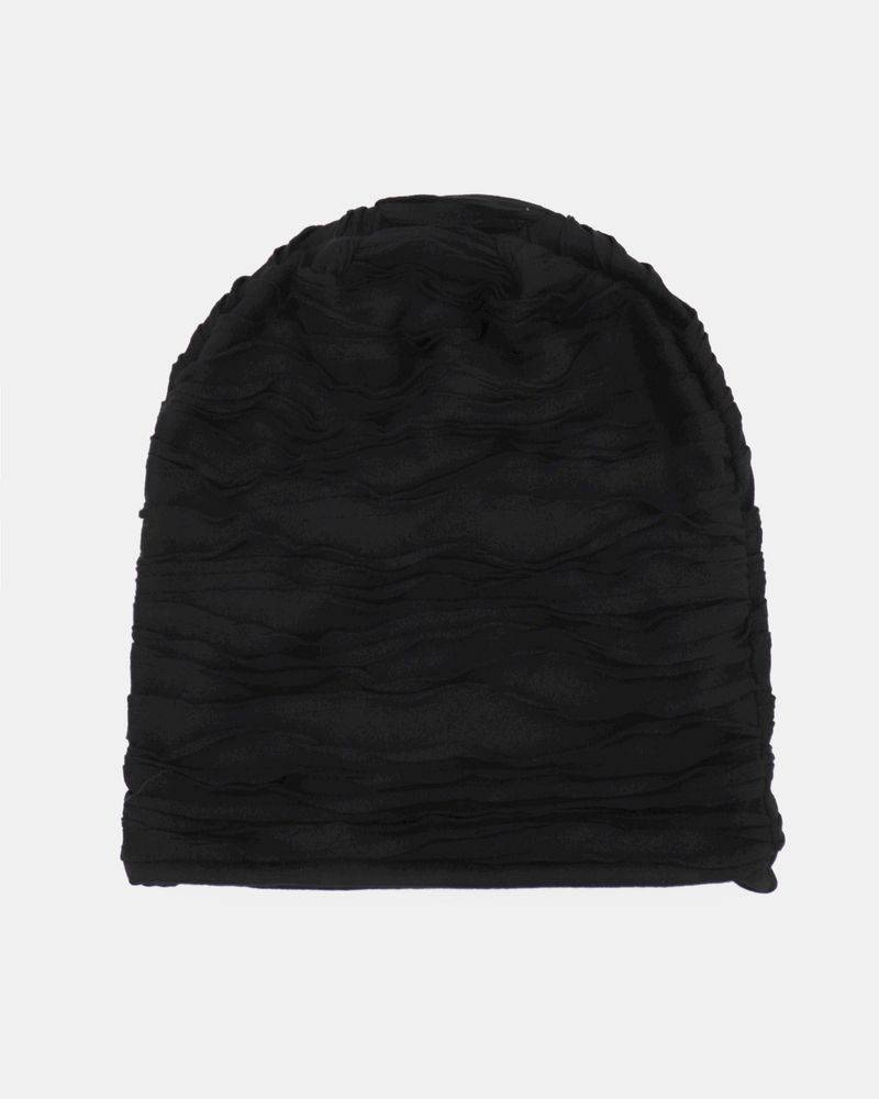 Kaiko pleats Turban long beanie