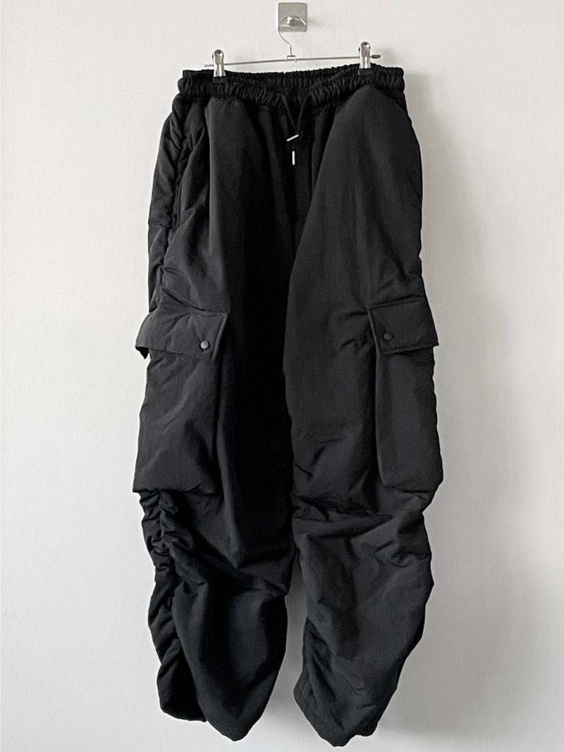 Temperature padding wide pants 