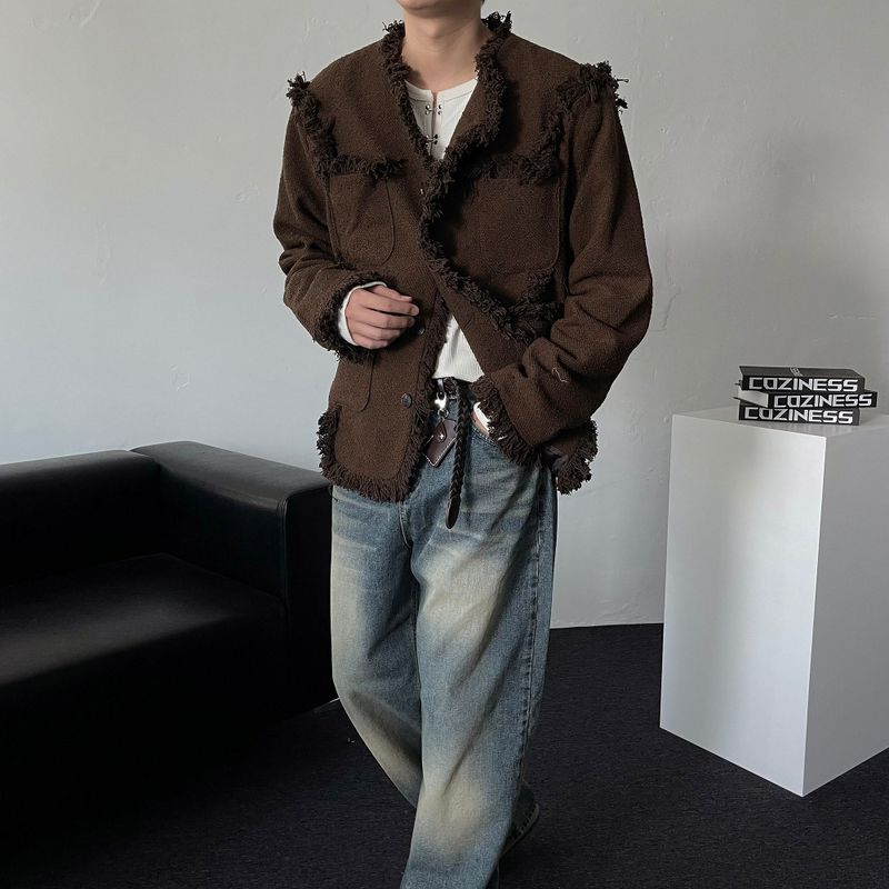 COZINESS（コジネス）の「TAP Carpet Tweed Jacket (2 colors)（Jackets/Outerwear）」