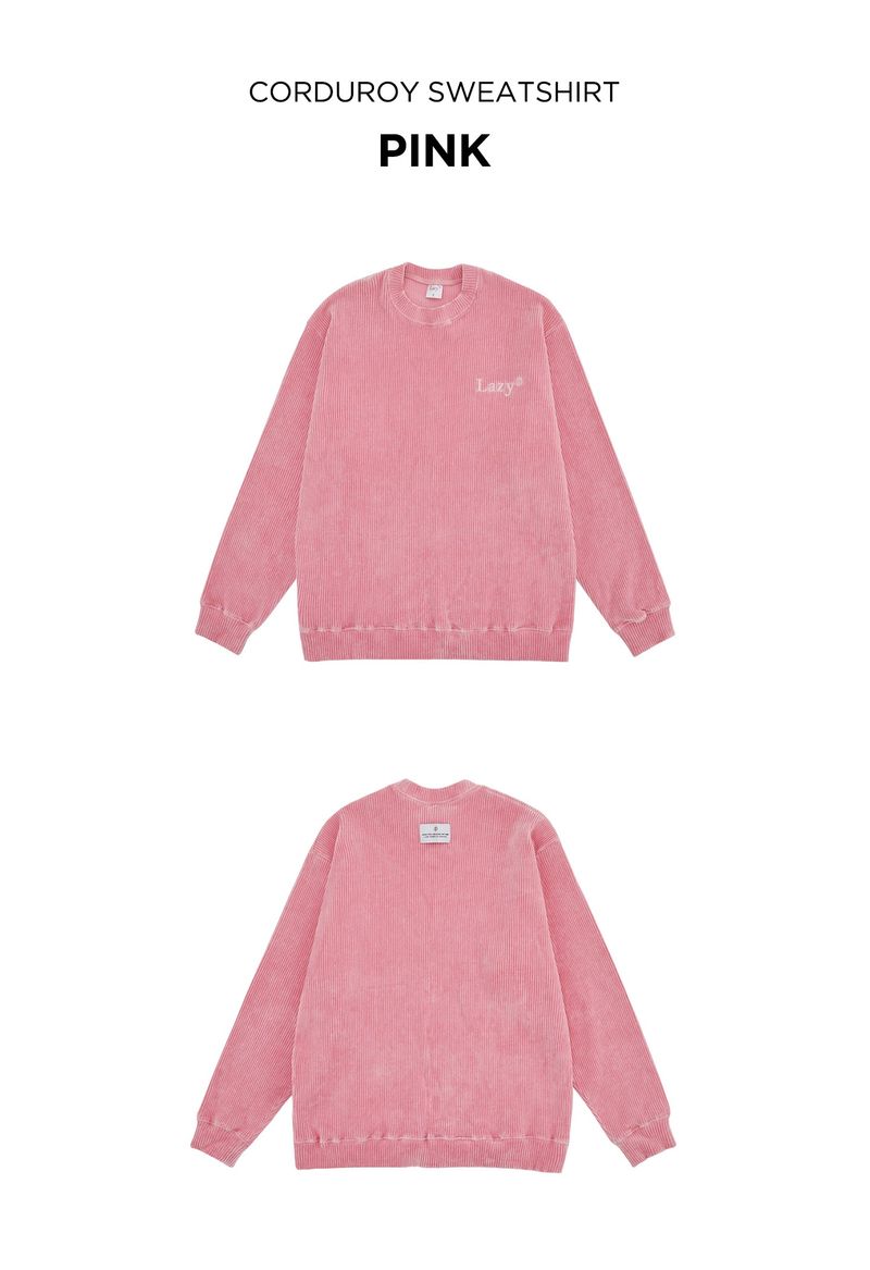 Corduroy Sweatshirt (8 Colors)