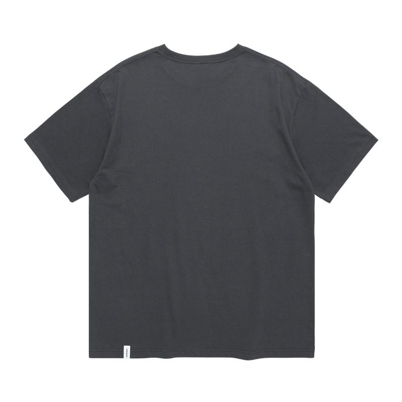 BASIC LOGO TEE CHARCOAL