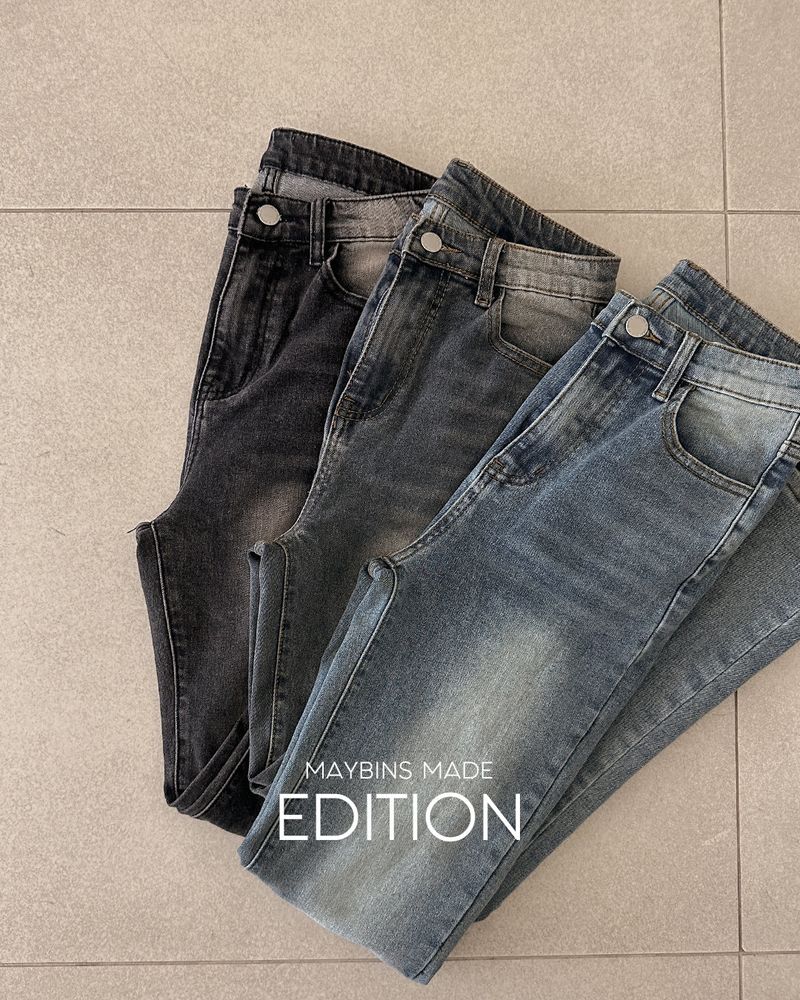 [MADE] Lald Bootcut Denim Pants (Basic, Long)
