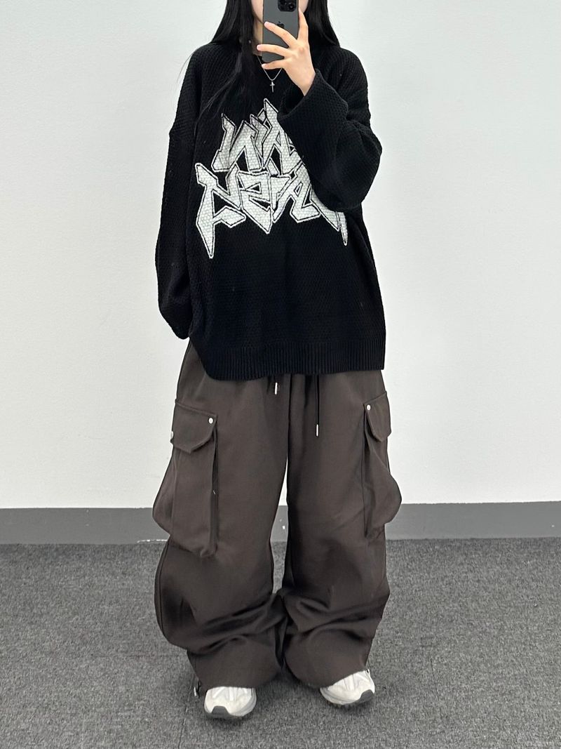 dart cotton cargo pants