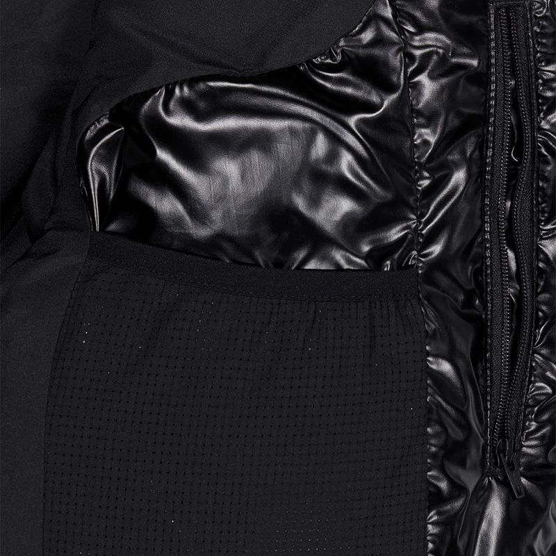 GLOSSY SHORT DOWN PUFFER