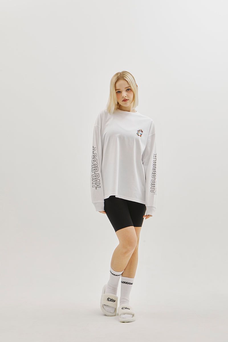 G LONG SLEEVE (white)