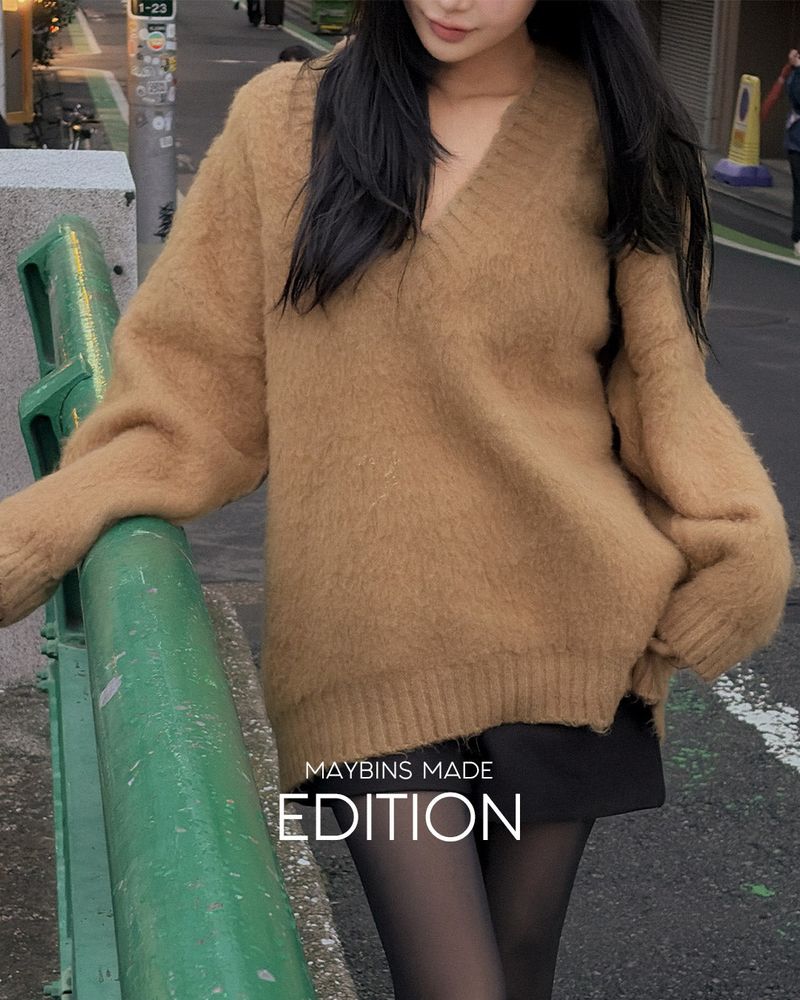 MAYBINS（メイビンス）の「[MADE] ピトファーオーバーサイズフィットニットウェア（トップス）」