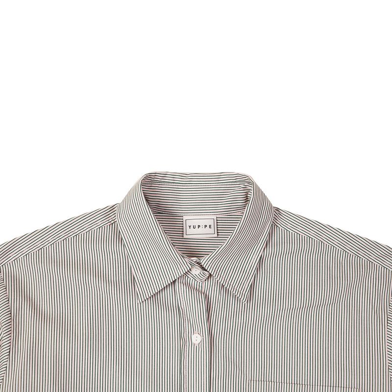 ストライプオーバーシャツ / STRIPE OVER SHIRT_PINK