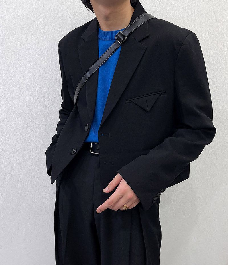 COZINESS（コジネス）の「CR Micro Cropped Jacket (2 colors)（Jackets/Outerwear）」