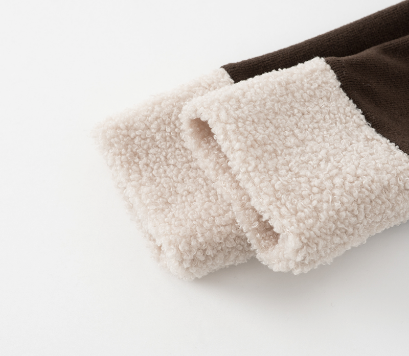 Elin Fur Collar Ribbon Cardigan