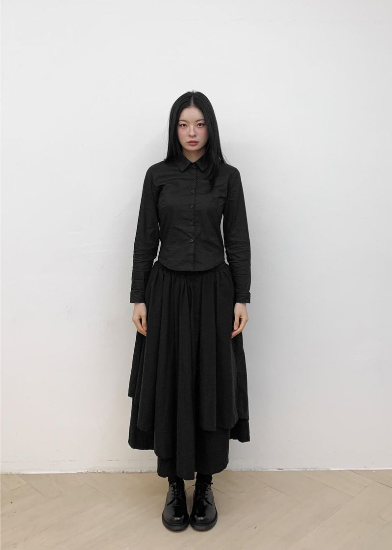  SLIM LINE CROP SHIRT