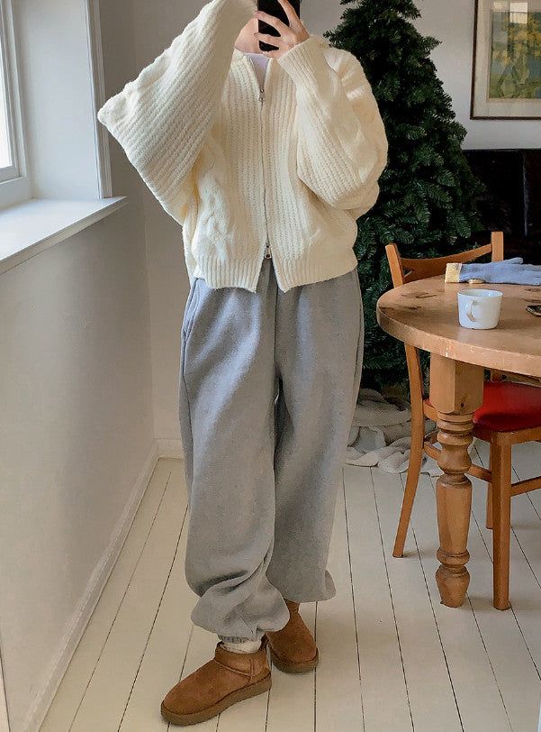 SHOPPERLAND(ショッパーランド)の「Teddy Bear Patch Training Jogger Pants (10color)(Pants)」