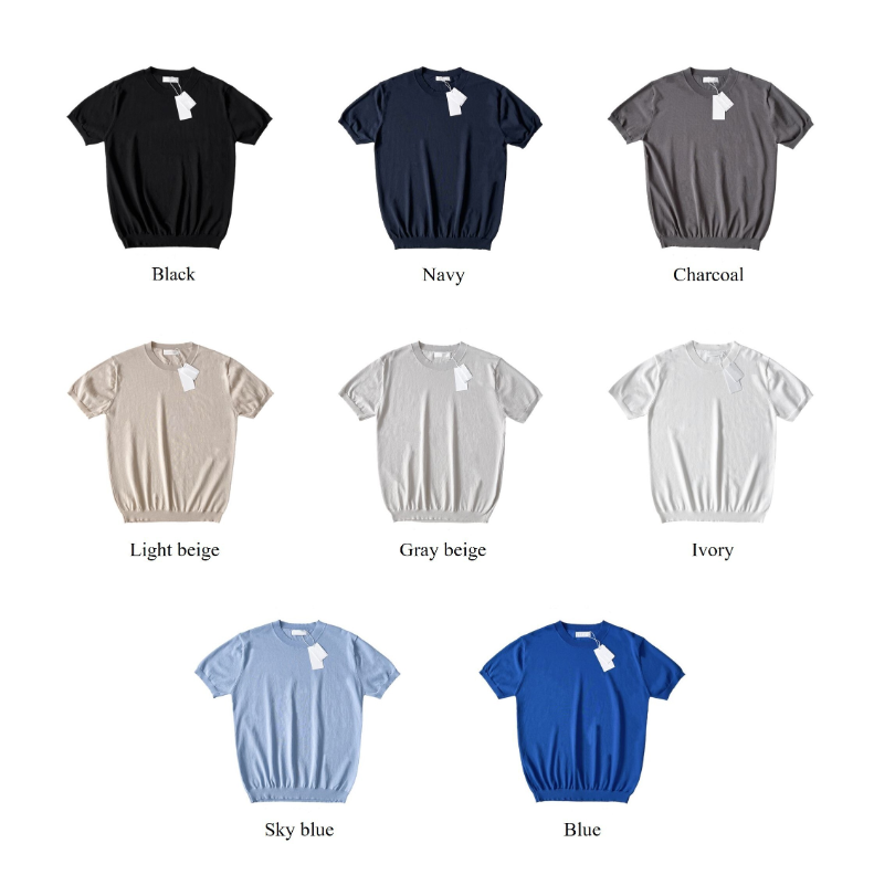 Oler shorts sleeve knit T 