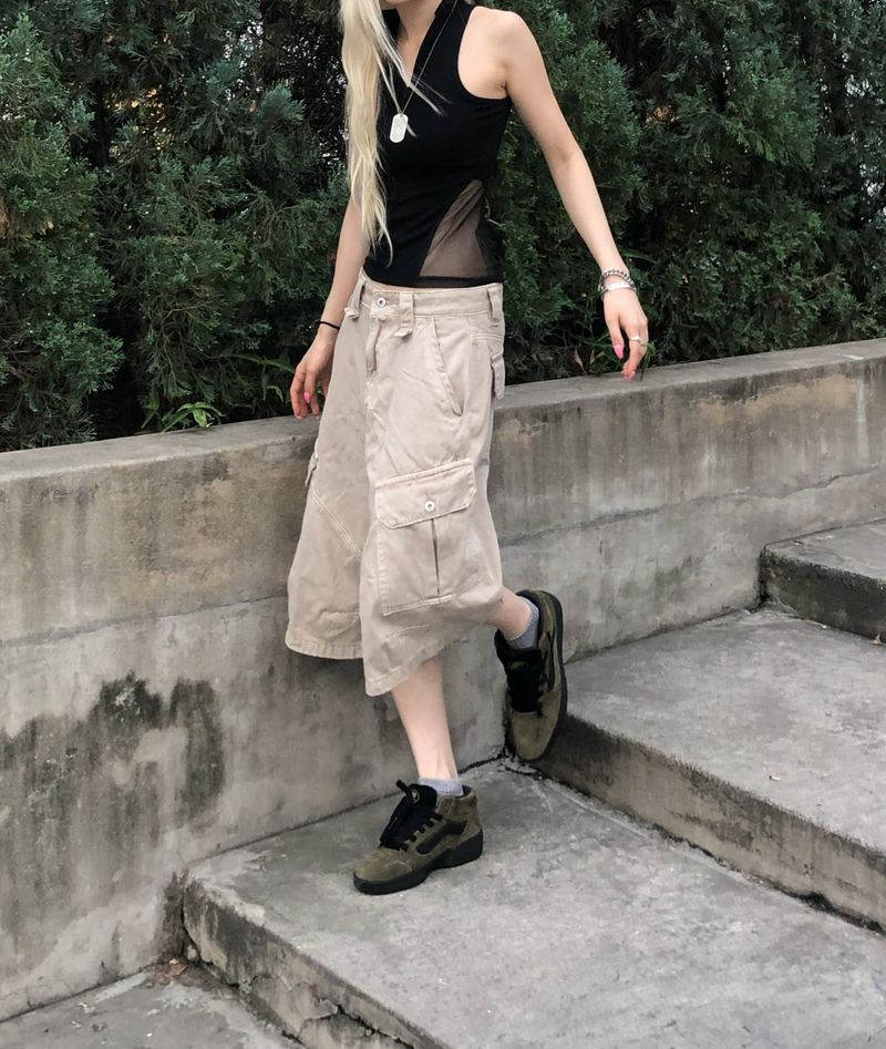 Cargo Bermuda Pants