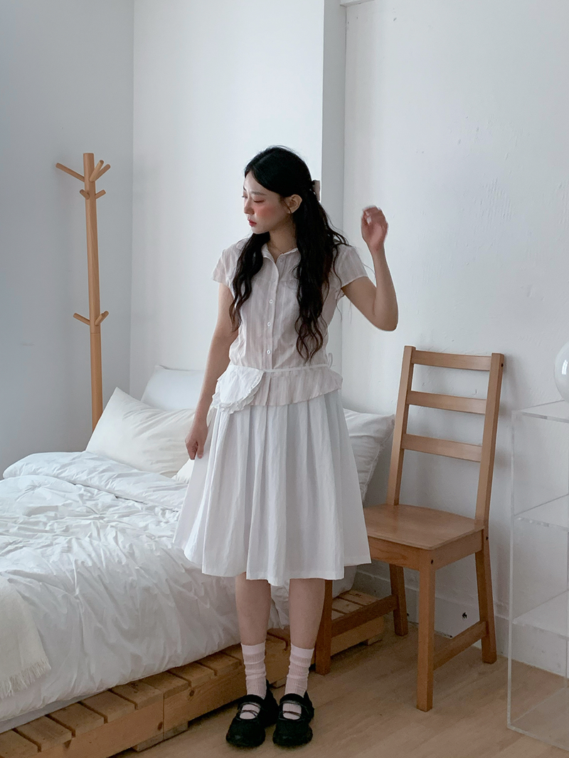 Sarah Midi skirt & bag set