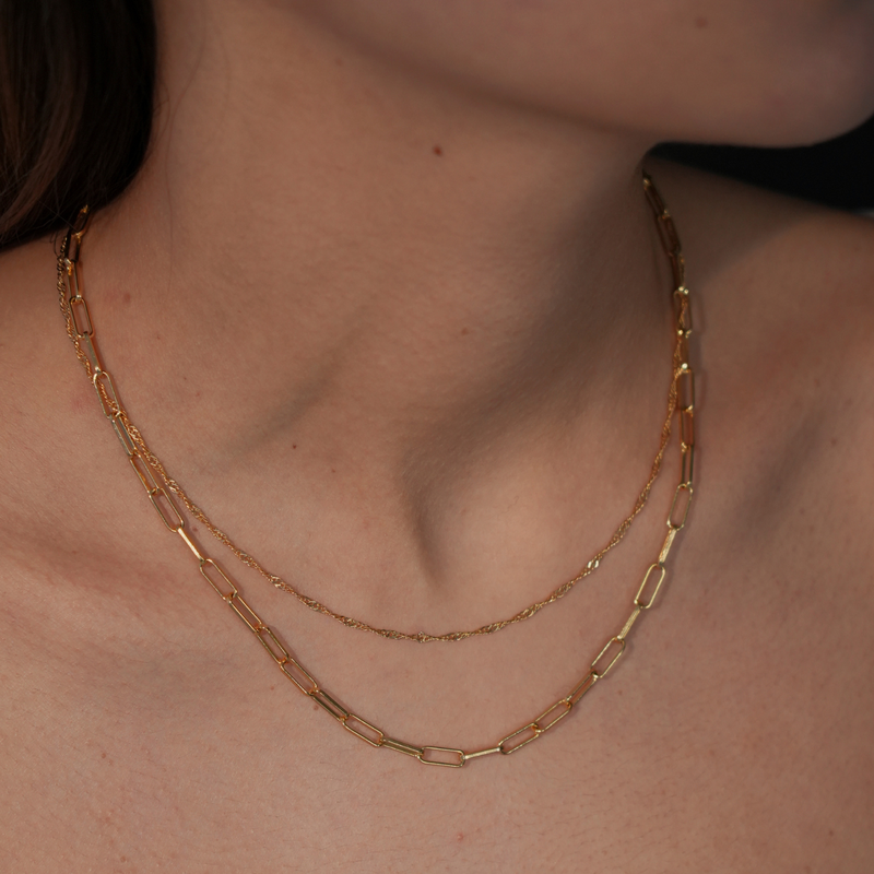 Chérie（シェリー）の「twins sparkle necklace（Accessories）」