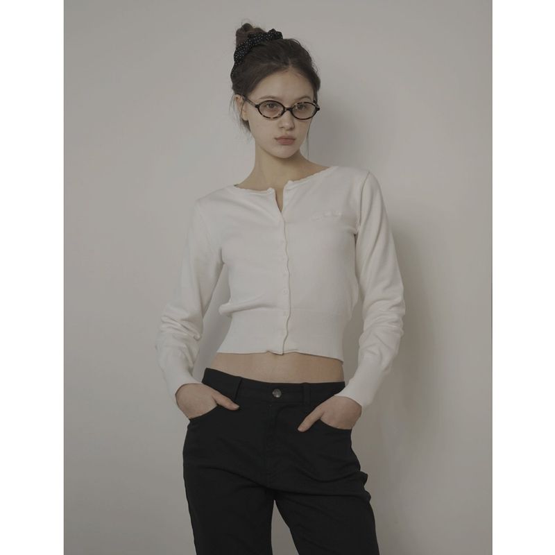 CUPCAKE CARDIGAN-IVORY