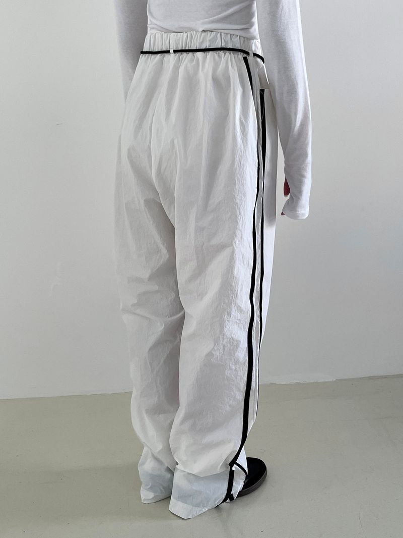 Hip track wide pants