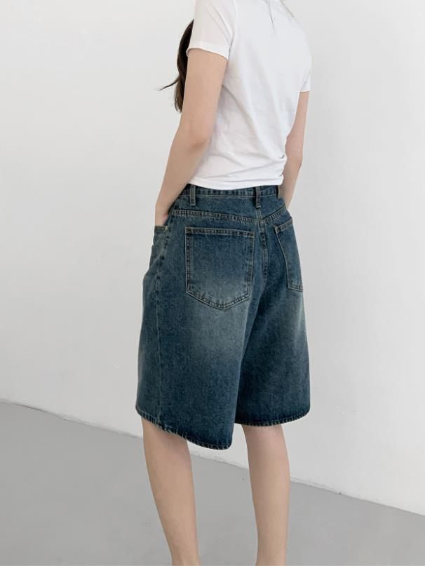 Old Bermuda denim pants