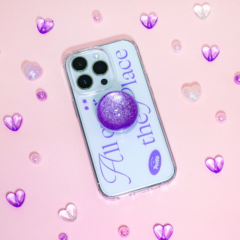 【MADE】Violet glitter Smart Tok / Pesto 7.