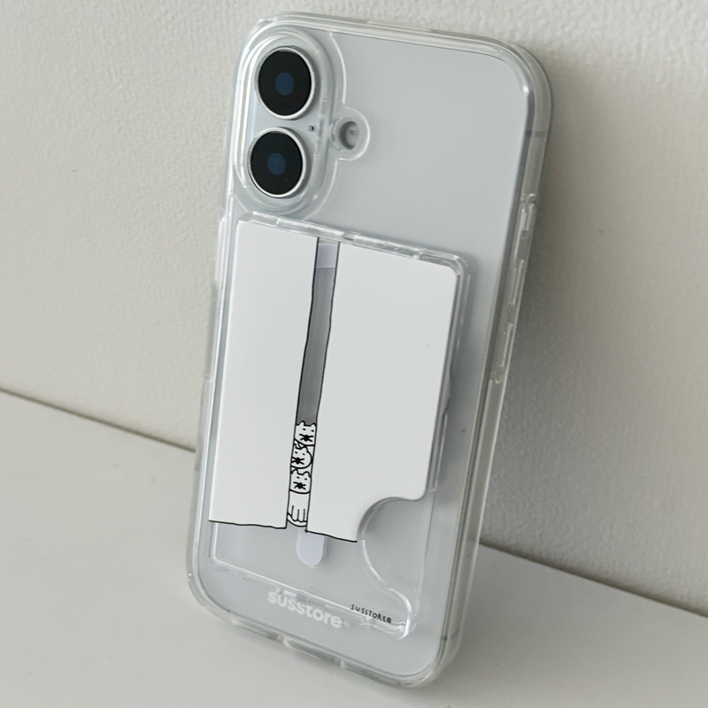 [MagSafe card wallet]cat watching