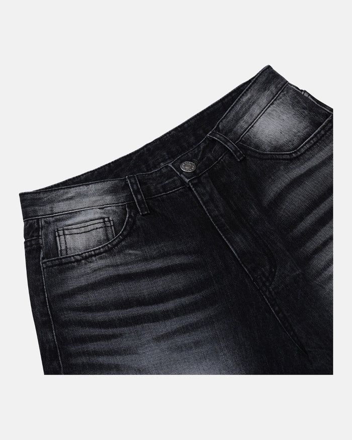 (UNISEX) Thunder Tin Wide Jeans
