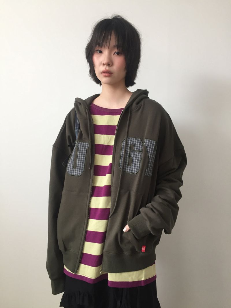 YWD DUGY HOODIE ZIP-UP