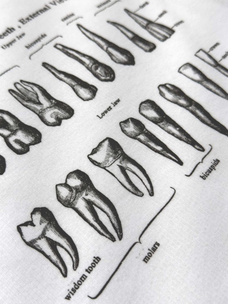 My Teeth Sleeveless Tee WHITE