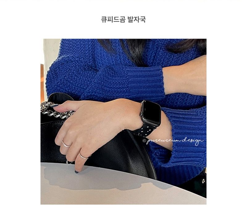 CupidGom Apple Watch Silicone Strap