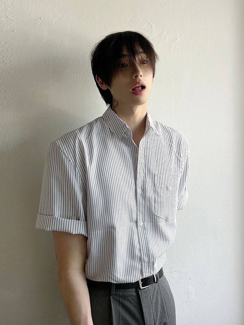 mimimal summer stripe shirts