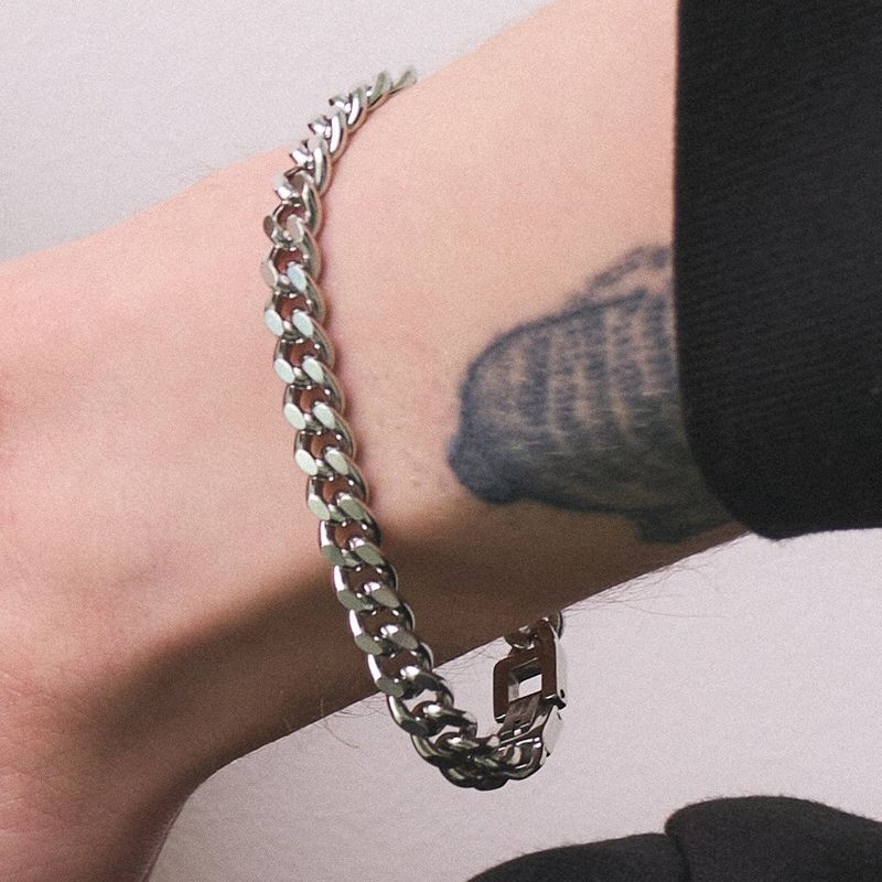 BASSCLEF（ベースクレフ）の「Buckle Chain Bracelet Stainless Steel_CLEF SHIRTS BRC（Accessories）」