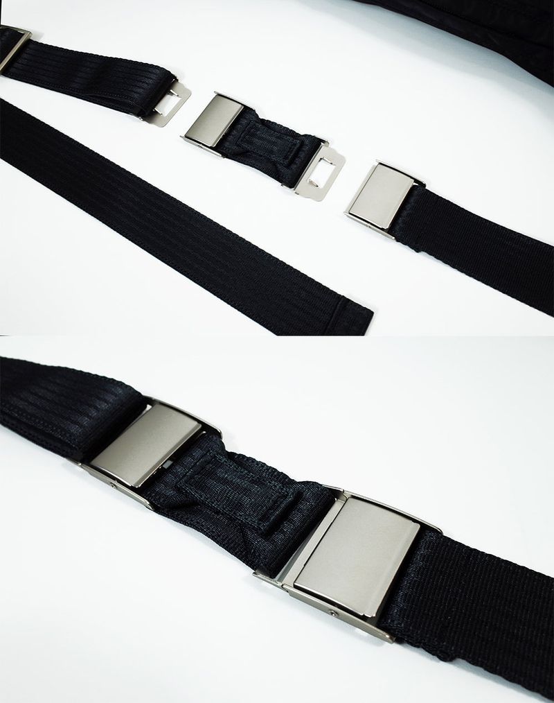 Two Buckle Messenger Bag