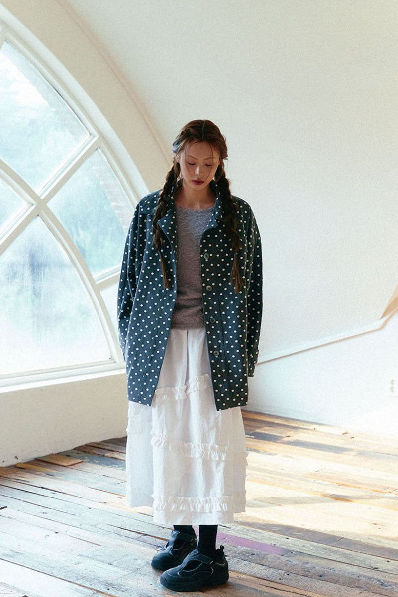 KOOKEESEE DOT Jacket (White)