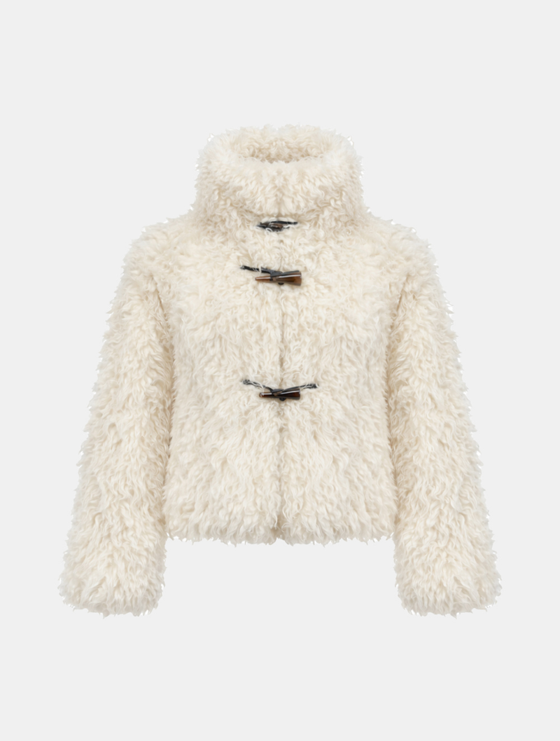 Eve Soft Fur Half-Neck Jacket