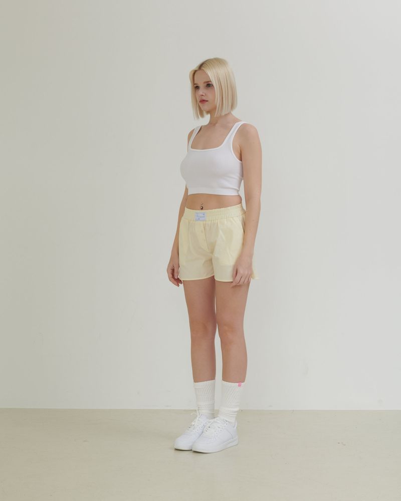 Ontheshell Cotton Pants - Lemon