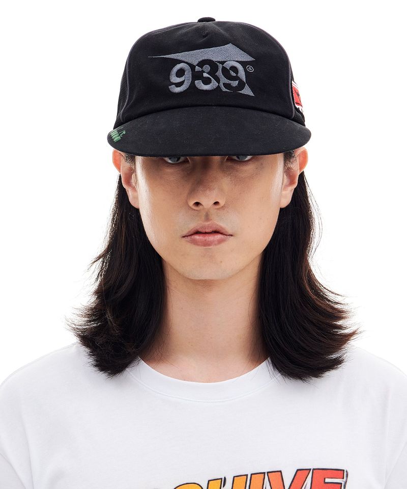 ARCHIVE BOLD（アーカイブボールド）の「[Archive Bold X Diadora] SYMBOL LOGO TRUCKER CAP (BLACK)（Hats）」