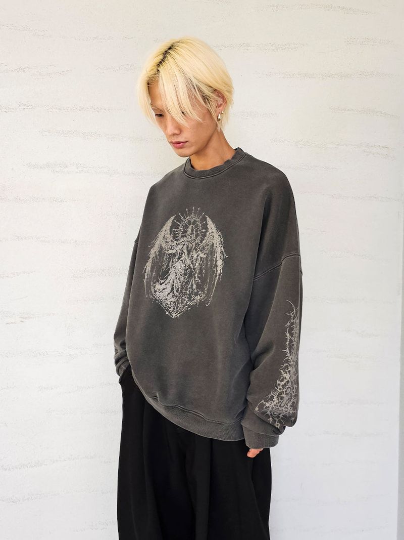 VENTIQUE Pigment Gabriel Sweatshirt 3colors