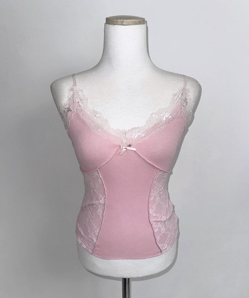 spring lace sleeveless (4colors)