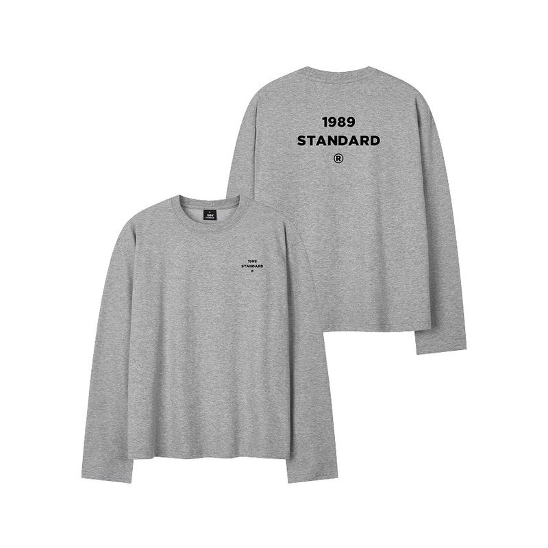 BACK CENTER Crop Long Sleeve(SKLSTD-0229)