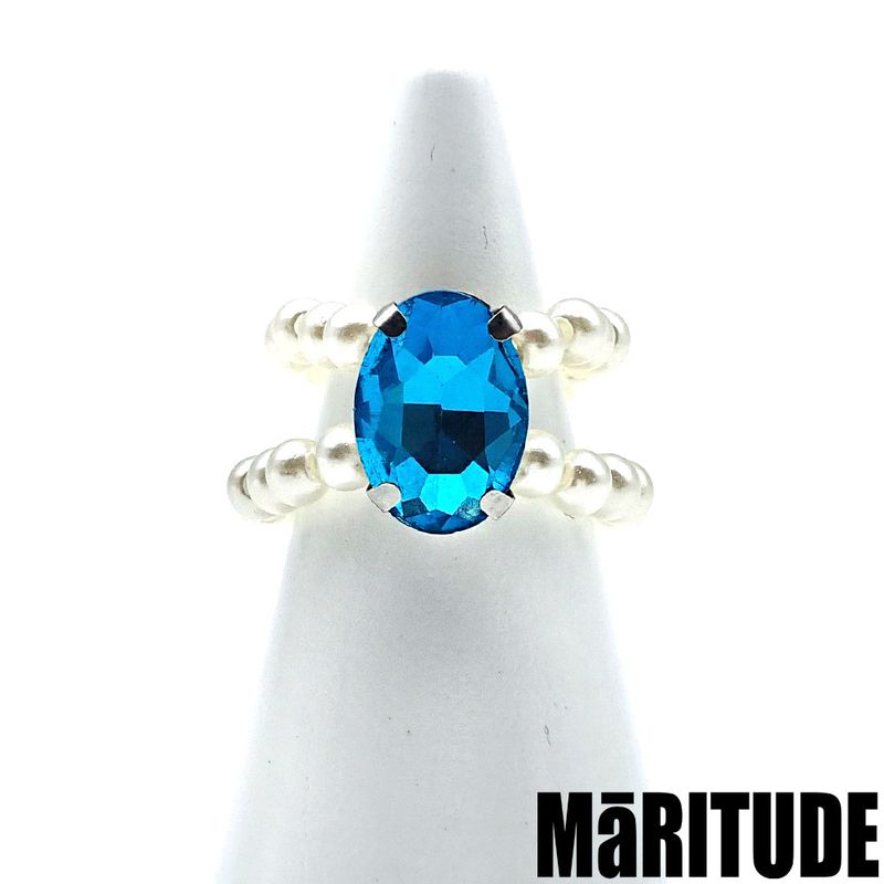 CIRCLE CUBIC RINGS (3COLOR)