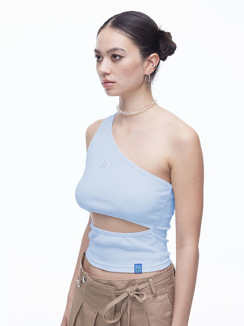 Unbalance Cut-out Sleeveless T(SL)